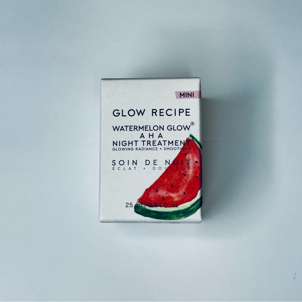Glow Recipe Watermelon Glow AHA Night Treatment. NIB.